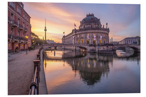 PVC-taulu Sunrise at the Bode Museum, Berlin