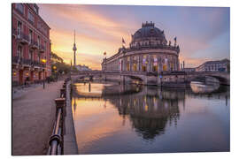 Magnettafel Sonnenaufgang am Bode Museum, Berlin