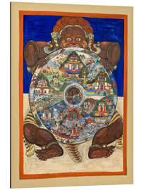 Magnettafel Bhavacakra - Wheel Of Life