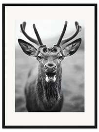 Gerahmter Kunstdruck Flüstern der Wildnis