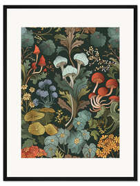 Gerahmter Kunstdruck Fungi Flourish