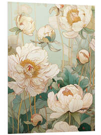 Stampa su PVC Ivory Bloom Waltz