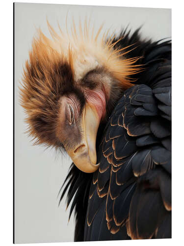 Alubild Schlafender Adler