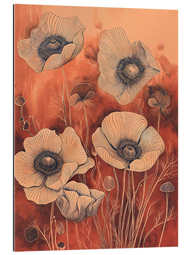 Galleritryk Whispering Poppies