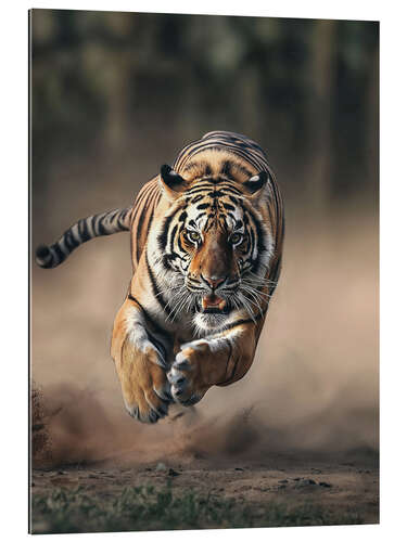 Gallery print Tiger's Charge