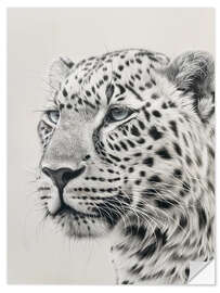 Wall sticker Leopard's Gaze