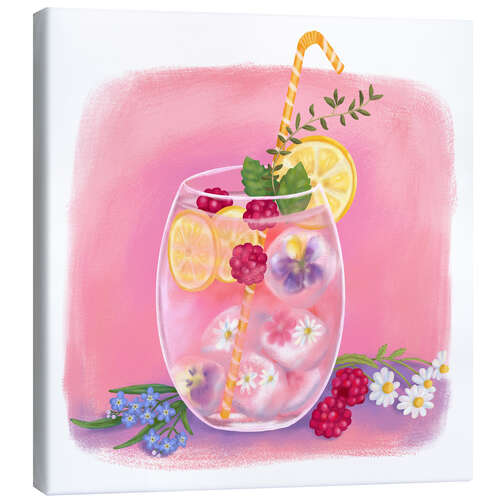 Canvas print Pink Lemonade