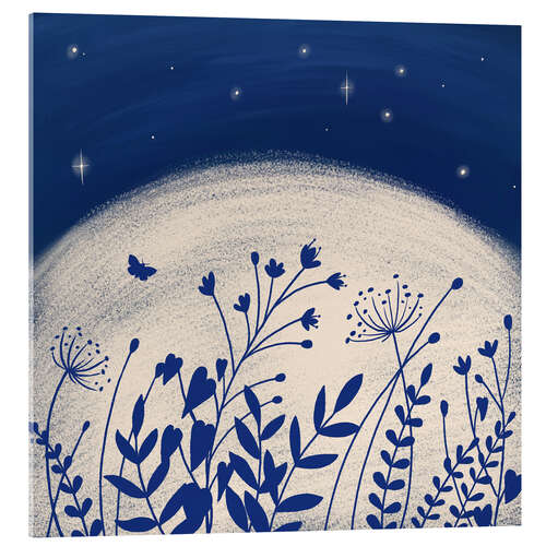 Akrylbillede Nightgarden
