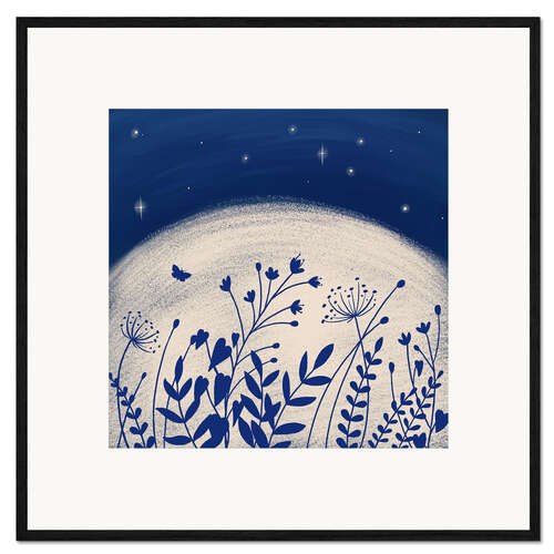 Framed art print Nightgarden