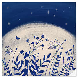 Sticker mural Nightgarden