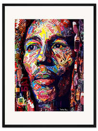 Gerahmter Kunstdruck Lion Zion