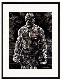 Gerahmter Kunstdruck Iron Mike