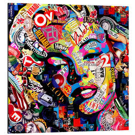 Magnettafel M wie Marilyn