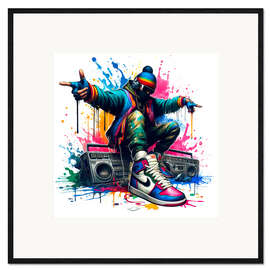 Framed art print Hip Hop Style