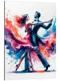 Tableau en aluminium Ballroom dancing V