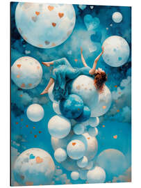 Magnettafel Schweben in meiner Welt