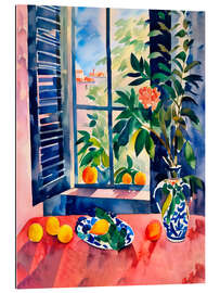 Cuadro de plexi-alu Spring window view