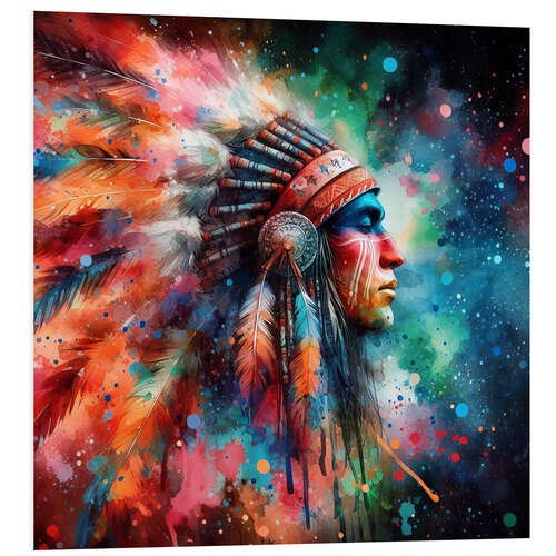 Foam board print Cherokee Chief I