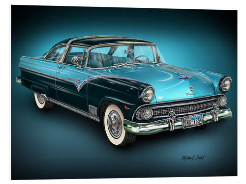 Tableau en PVC 1955 Ford Crown Victoria