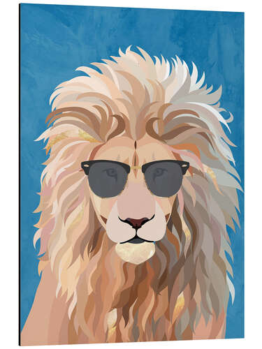 Alubild Too cool lion