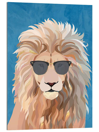 Cuadro de plexi-alu Too cool lion