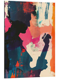 Magnettafel Rock in my blood