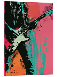 Galleriprint Retro guitar poster