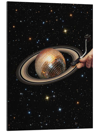 Acrylic print Galactic DJ II