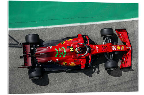 Gallery print Carlos Sainz, Ferrari SF21, 2021