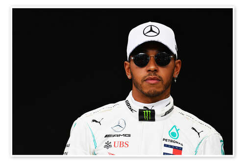 Poster Lewis Hamilton, Australian GP 2020