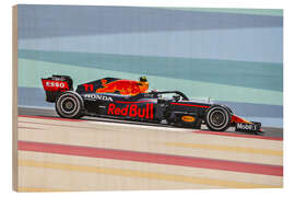 Hout print Sergio Perez, Bahrain GP 2023 I