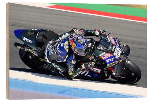 Wood print Miguel Oliveira, RNF MotoGP Racing, 2023