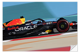 Sticker mural Max Verstappen, Red Bull, Bahrain GP 2023 II