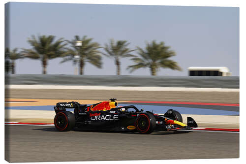 Lerretsbilde Max Verstappen, Red Bull Racing RB19, Bahrain GP I