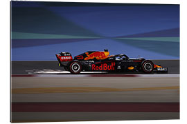 Gallery print Sparks kick up from Max Verstappen, Red Bull, Bahrain 2020 I