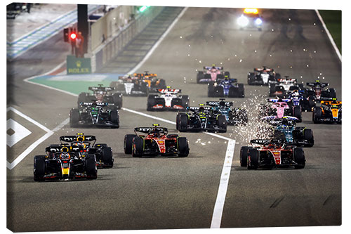 Canvas print Start of Bahrain GP 2023 I