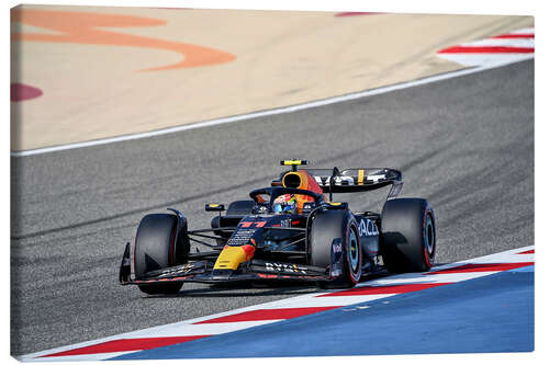 Leinwandbild Sergio Perez, Red Bull, Bahrain GP 2023