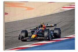 Puutaulu Sergio Perez, Red Bull, Bahrain GP 2023