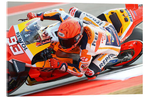 Acrylic print Marc Marquez, Repsol Honda Team, Indonesian GP 2023