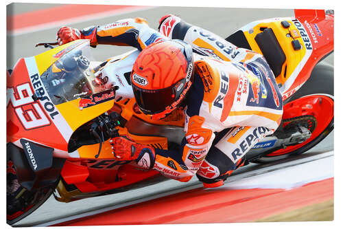 Leinwandbild Marc Marquez, Repsol Honda Team, Indonesian GP 2023