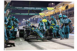 Gallery print Fernando Alonso, Pitstop Bahrain GP 2023