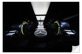 Selvklebende plakat Mercedes F1 W11 EQ Performance, 2020 I