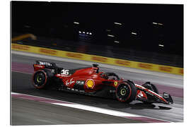 Gallery print Charles Leclerc, Ferrari, Qatar GP 2023