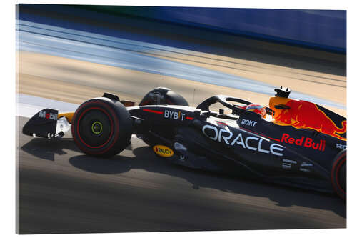 Quadro em acrílico Max Verstappen, Red Bull Racing RB19, Bahrain GP 2023 II