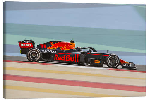 Canvas print Sergio Perez, Red Bull Racing RB16B, Bahrain GP 2023 I