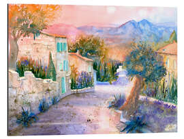 Magnettafel Provence Morgenstimmung in Eygalières