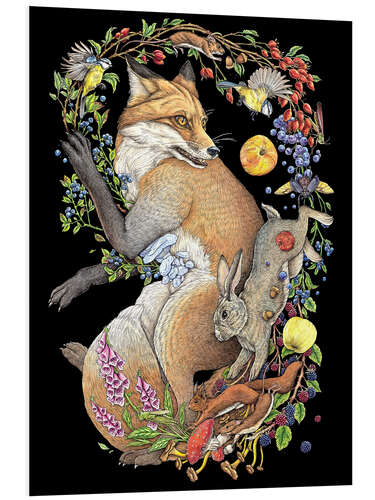 Quadro em PVC Foxglove