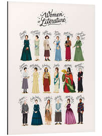 Magnettafel Women of Literature