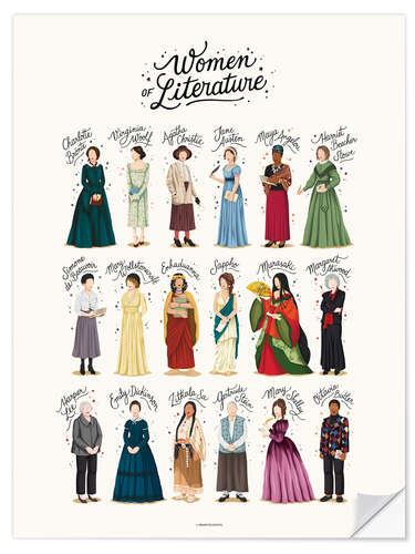 Sisustustarra Women of Literature