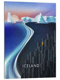Galleriataulu Iceland Travel Art